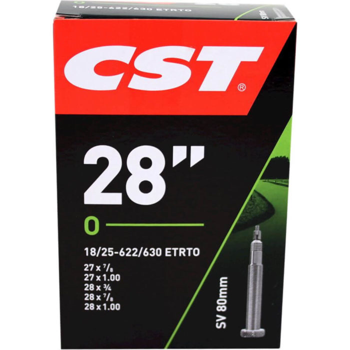 CST racefiets binnenband 28 Inch Frans ventiel 80mm